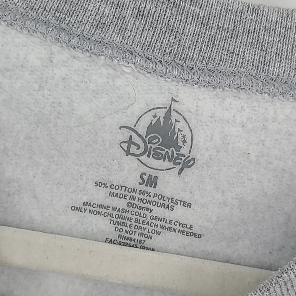 Disneyland resort 2020 crewneck sweatshirt gray small unisex - Picture 4 of 8